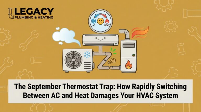 The September Thermostat Trap: How Rapidly Switching Between AC and Heat Damages Your HVAC System — featured image